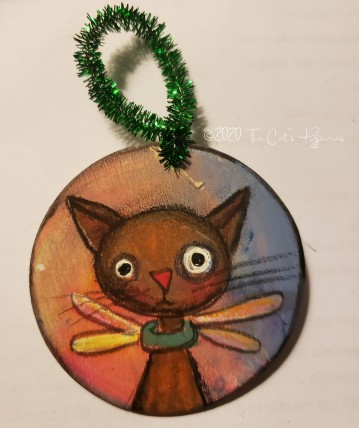 Angel Cat ornament