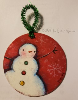 Stanley Snowman Ornament