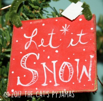Let it Snow Ornament