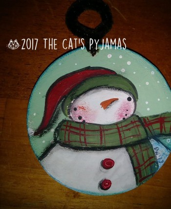Snowman ornament 035