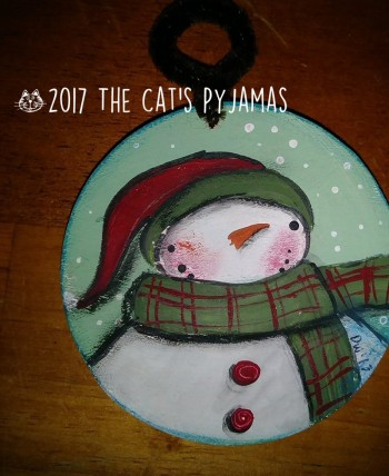 Snowman ornament 035