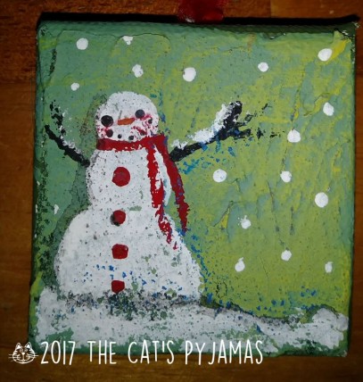 Snowman Ornament 030