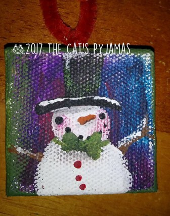 Snowman Ornament 027