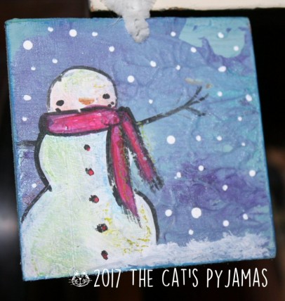 Snowman Ornament 038