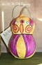 Painted Owl Gourd 12