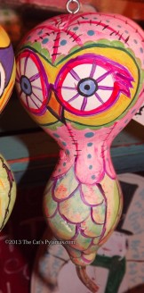 Painted Owl Gourd 4